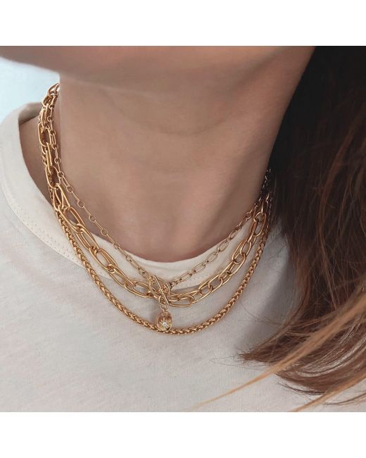 IN CAUDA VENENUM Metallic Odin Necklace