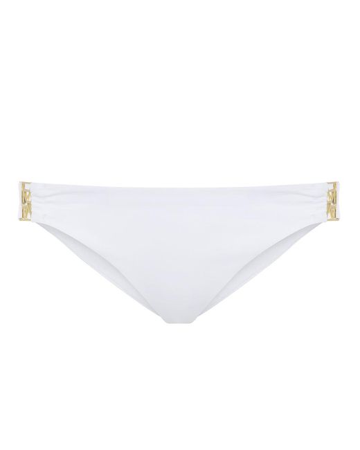 Leyla Maya Ltd White Kate Bandeau Bikini Set