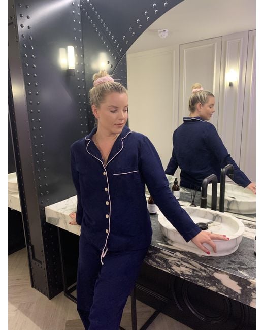 Lula-Ru Blue Katie Pyjama Set