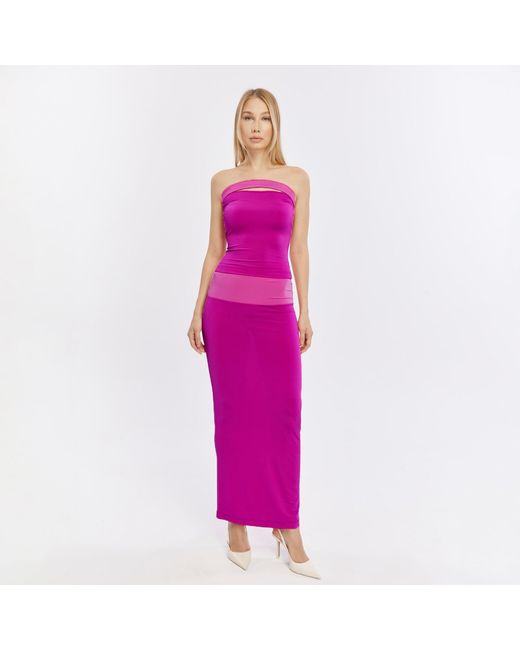 Herfetch Purple Neutrals Top-Fuchsia