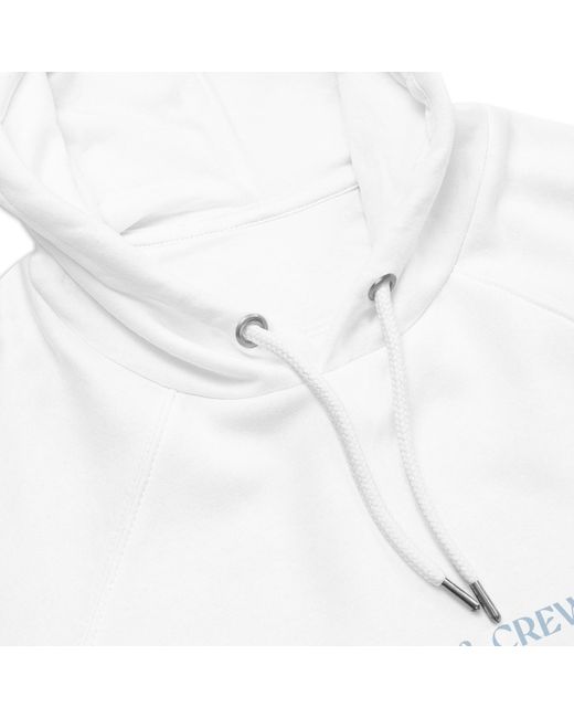 Anchor and Crew White Two Elysian Editions Organic Cotton Hoodie for men
