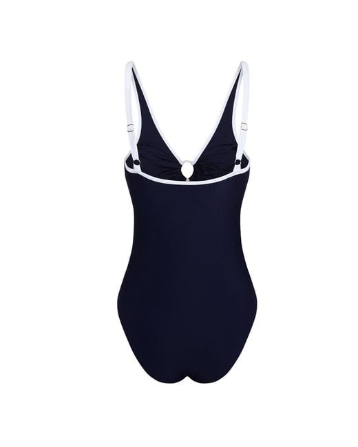 Aqva Swimwear Blue Macarella One-Piece Swimsuit