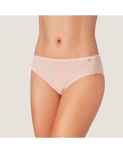 Zd - Zero Defects Natural Mid-Rise Diana Briefs