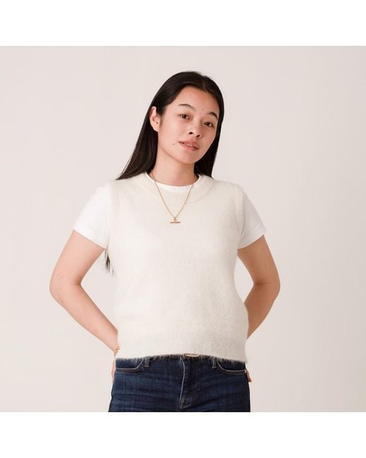 Porridge Knitwear Natural Neutrals Alpaca Julia Tank