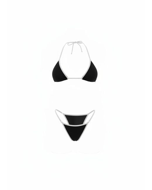 Dear Lover White Diana Bikini Set