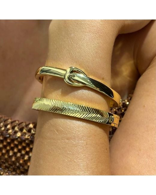 Native Gem Metallic Sunray Bangle Bracelet