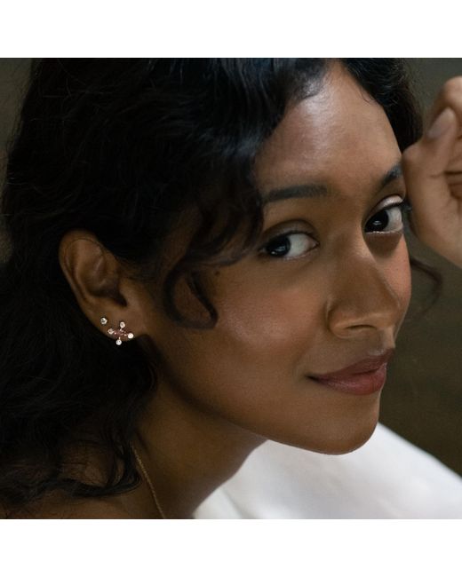 Inari Jewellery Metallic Love Signal Earrings
