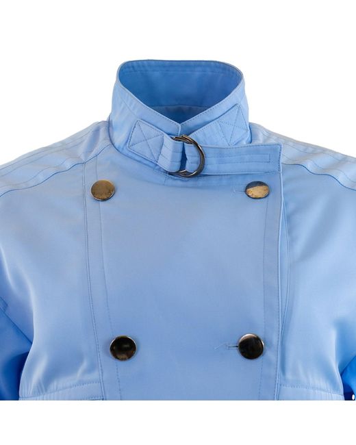 Theo the Label Blue Eos Draped Bomber