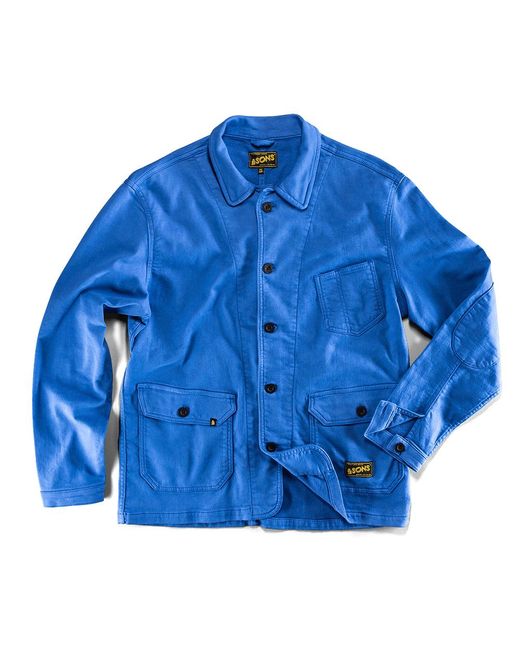 &SONS Trading Co Blue &sons Carver Jacket French for men