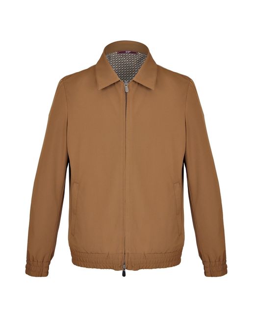 DAVID WEJ Brown Marcelo Relaxed Jacket Set – for men