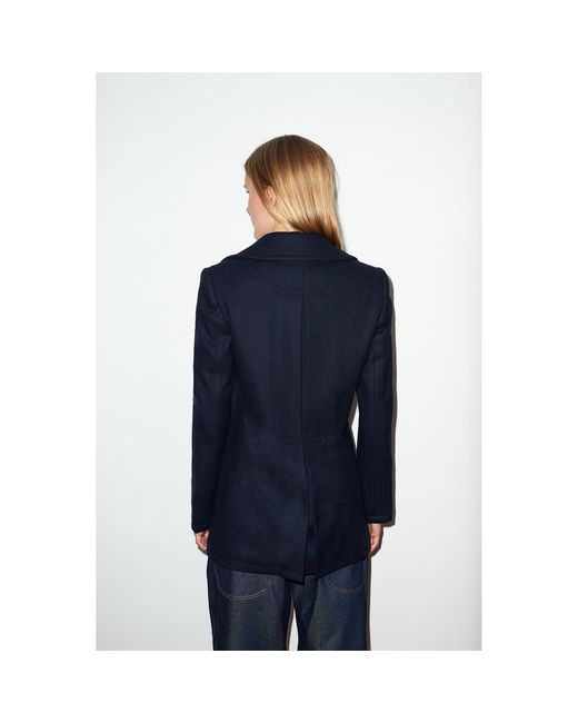Hegarty Blue Pea Coat
