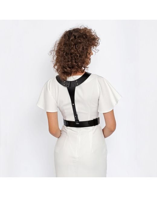 Haute Cuir Black Nile Leather Harness