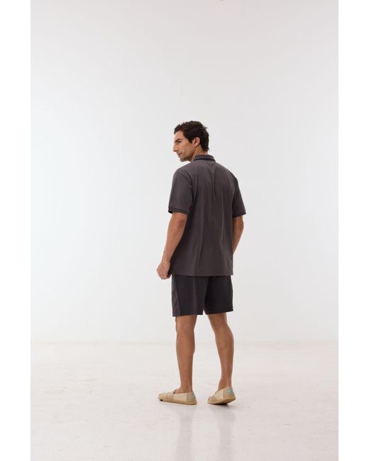 Ashita Fernandes Gray Basel T Shirt for men