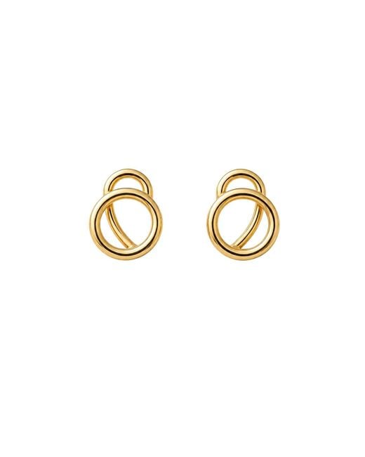 Lily Flo Jewellery Metallic Endlessly Becoming Stud Earrings