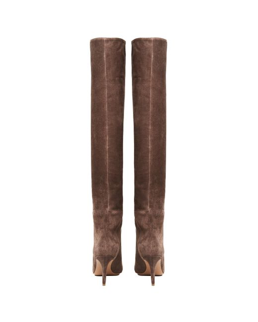 Ginissima Brown Milana Long Boots Reversible Leather