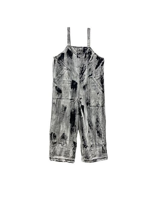 Zasta Studio Gray Color Palette Raw Denim Overall H Three