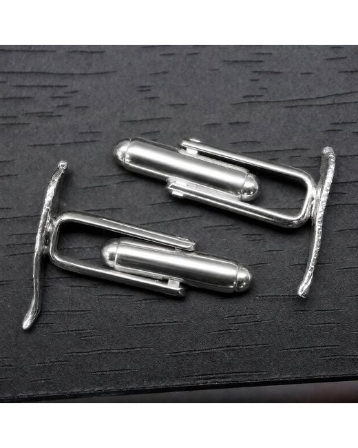 Mother Nature Jewelry Metallic Leaf Cufflinks, Suit Accessories for men
