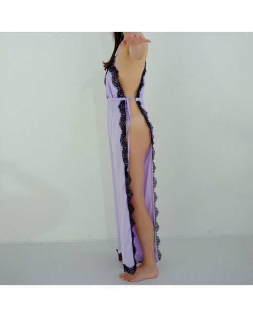 Noblesse Oblige Purple Pop Open Side Romper