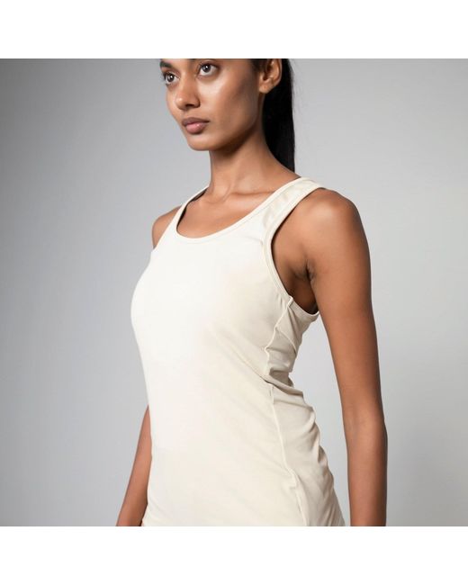 Aora Athletics Brown Athletic Eco-Friendly Muscle Tank Top With Moisture-Wicking And Breathable Fabric