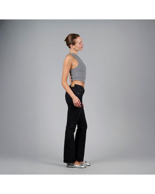 Love and Nostalgia Blue Killer Low Rise Bootcut Jean