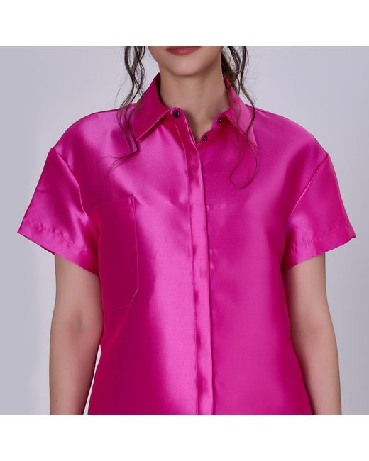 Smart and Joy Pink Short Sleeve Shirt