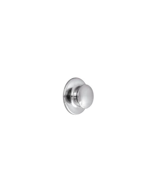 Edge Only Metallic Flat Top Lightning Bolt Pin Sterling for men