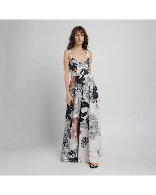 ARTISTA Black Neutrals Epic Maxi Dress