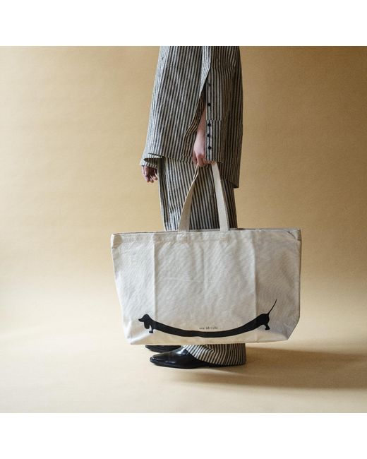 Una Berzina Natural Neutrals Tote Bag