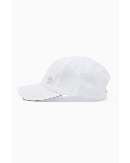 Victoria Paulsen White Waterproof Regular Hat