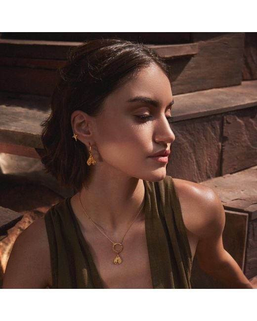 Kensho Heirlooms Metallic The Origins Of Love Hoop Earrings