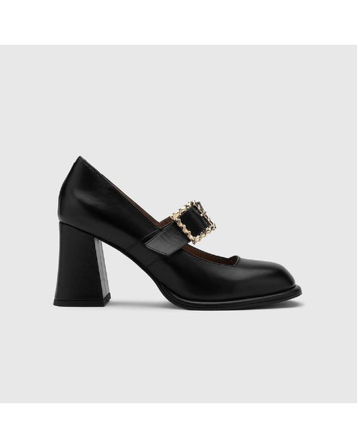 Ilvi Black Beso Leather Pump
