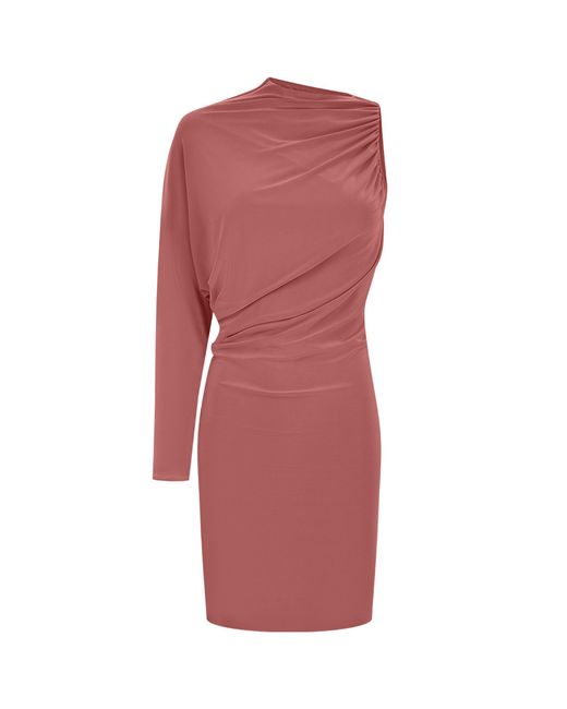 Celestine & Mae Red Belladonna Mini Dress