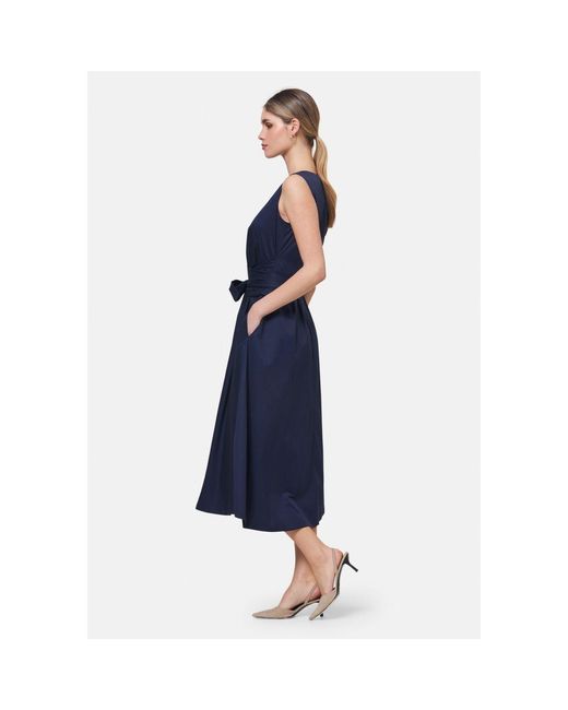 Helen Mcalinden Blue Avril Marine Dress