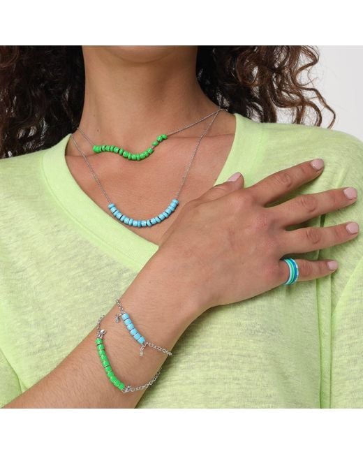 Pinnole Green All Bracelet