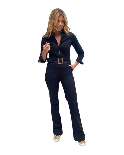 Rock The Jumpsuit Black Patti Jumpsuit Denim