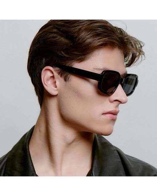 A.Kjærbede Gray Pluto Sunglasses