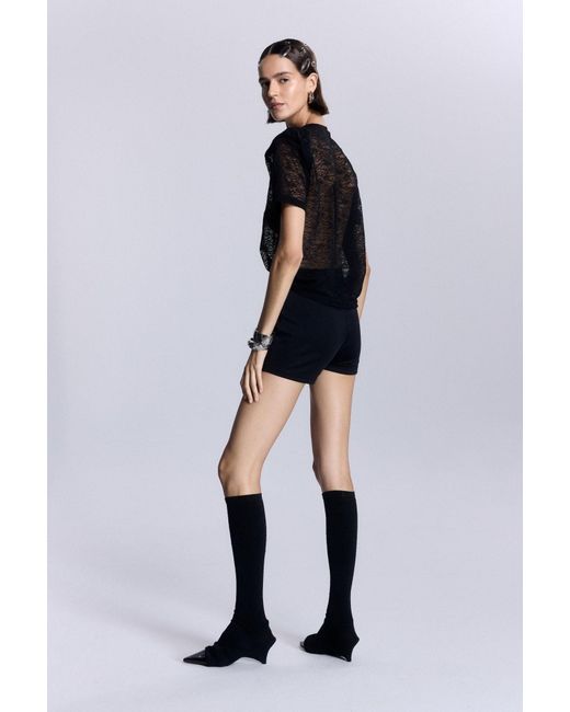 No'design Blue Iris Mini Shorts