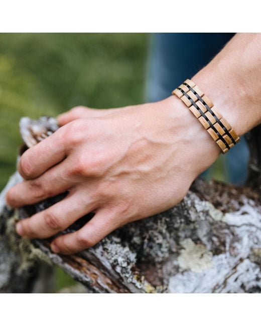 Waidzeit Multicolor Element Bracelet Whisky for men