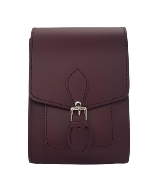 Zatchels Purple Marsala Red