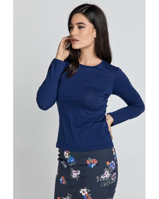 Conquista Blue Dark Jersey Top