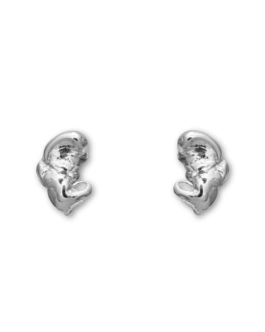 EVA REMENYI Metallic Euphoria Elephant Small Earrings