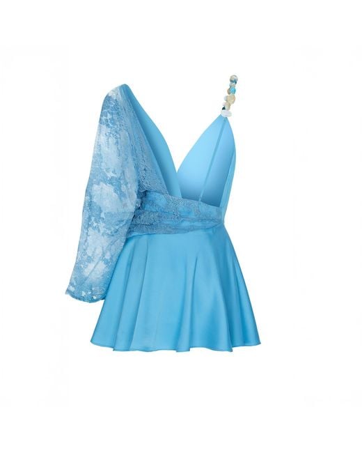Herfetch Blue Mini Breeze Dress