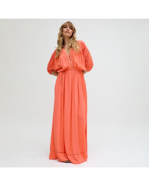 Raffya Somerton Embroidered Maxi Dress