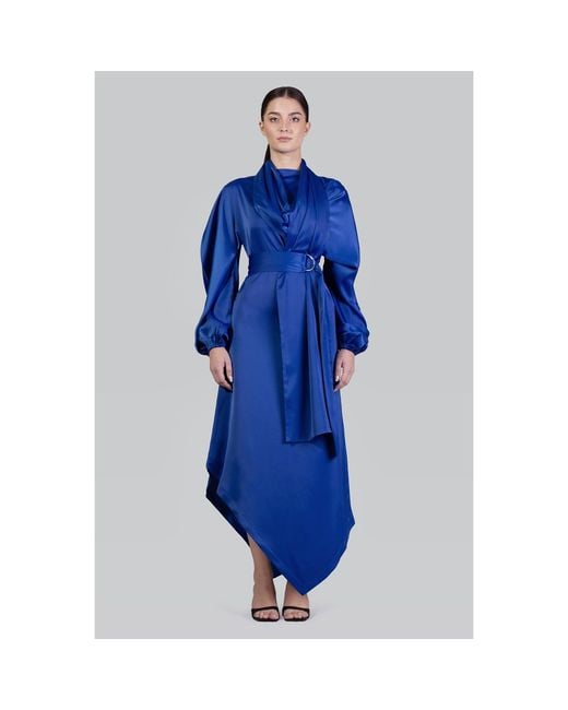 Meem Label Blue Ray Dress