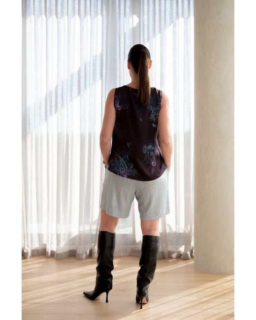Lindsay Nicholas New York Blue Laura Disco Shorts