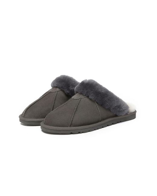 EverAu Australia Brown Magpie Slippers for men