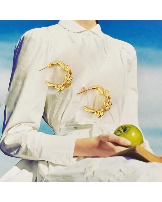 Smilla Brav Metallic Caroline Earrings