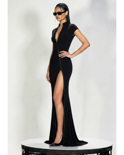 Khéla the Label Black Risk It All Maxi Dress