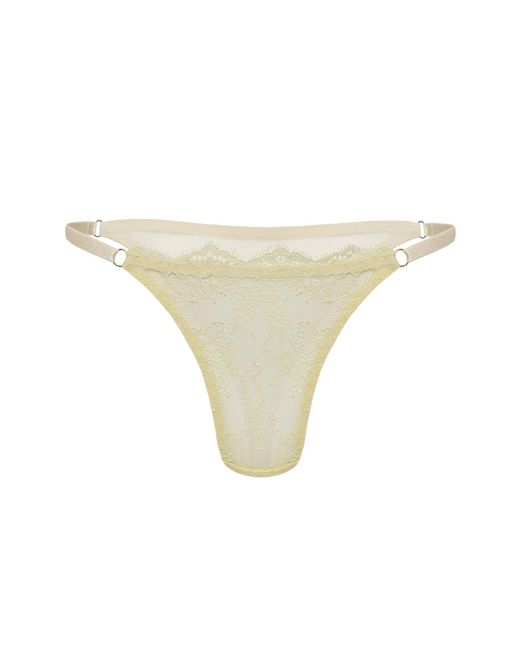 Daily Underwear Adjustable String Panties Bliss Buttercream in Natural ...