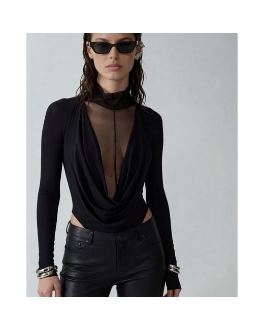 Room 24 Black Kylie Bodysuit